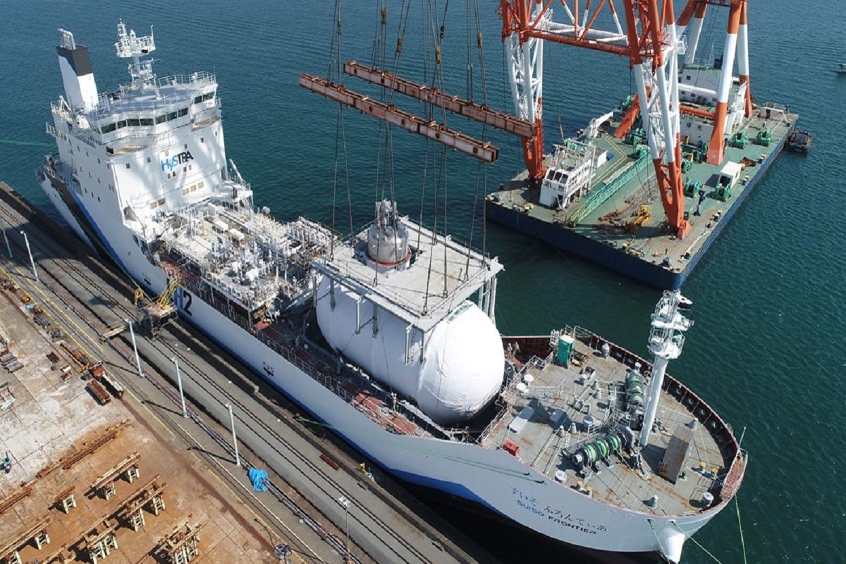 Το πρώτο δεξαμενόπλοιο μεταφοράς υγροποιημένου υδρογόνου στον κόσμο αναχώρησε από την Ιαπωνία - e-Nautilia.gr | Το Ελληνικό Portal για την Ναυτιλία. Τελευταία νέα, άρθρα, Οπτικοακουστικό Υλικό