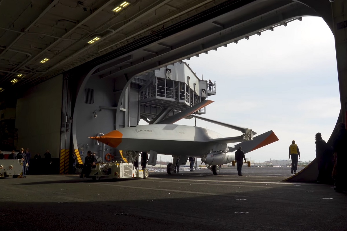 Μη επανδρωμένο αεροπλάνο της Boeing ολοκλήρωσε τις δοκιμές του στο αεροπλανοφόρο USS Bush (ΒΙΝΤΕΟ) - e-Nautilia.gr | Το Ελληνικό Portal για την Ναυτιλία. Τελευταία νέα, άρθρα, Οπτικοακουστικό Υλικό