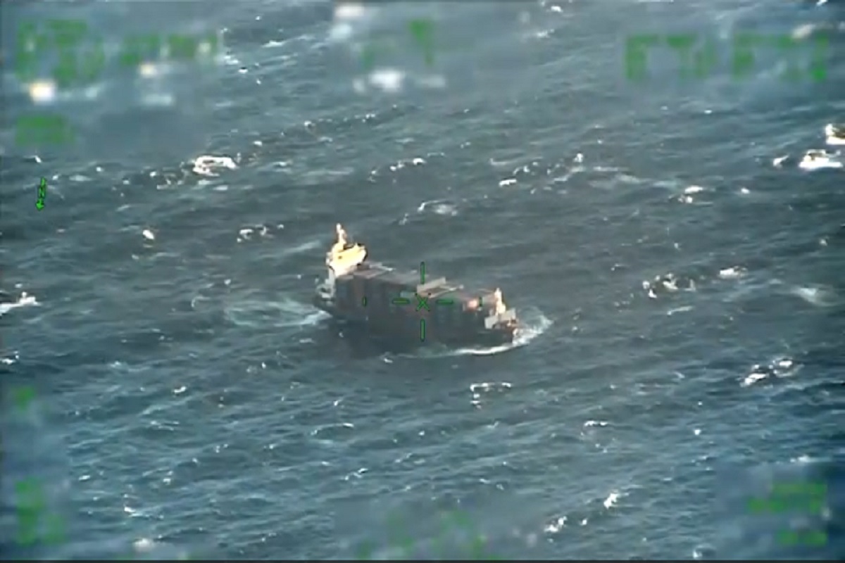 Βίντεο: Πλοίο μεταφοράς κοντέινερ έμεινε ακυβέρνητο εν μέσω κακοκαιρίας στα ανοικτά του Point Reyes - e-Nautilia.gr | Το Ελληνικό Portal για την Ναυτιλία. Τελευταία νέα, άρθρα, Οπτικοακουστικό Υλικό