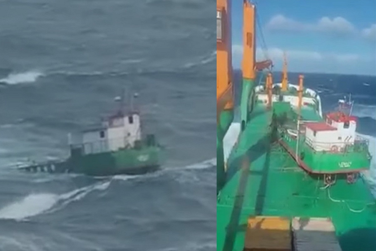 Φορτηγό πλοίο έχασε φορτηγίδα που μετέφερε όταν αυτή έπεσε στη θάλασσα (video) - e-Nautilia.gr | Το Ελληνικό Portal για την Ναυτιλία. Τελευταία νέα, άρθρα, Οπτικοακουστικό Υλικό