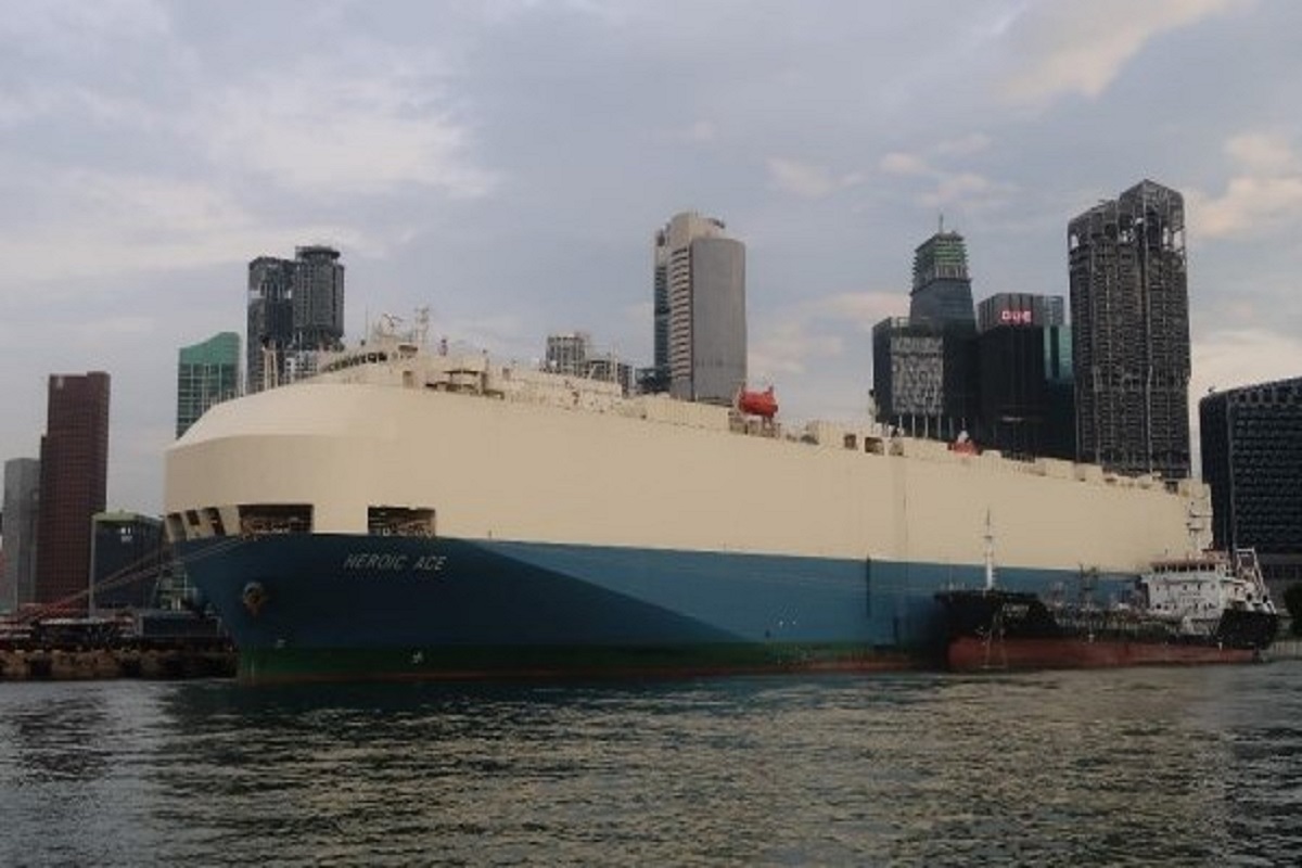 Πραγματοποιήθηκε ο πρώτος ανεφοδιασμός βιοκαυσίμου σε πλοίο RoRo στην Σιγκαπούρη - e-Nautilia.gr | Το Ελληνικό Portal για την Ναυτιλία. Τελευταία νέα, άρθρα, Οπτικοακουστικό Υλικό