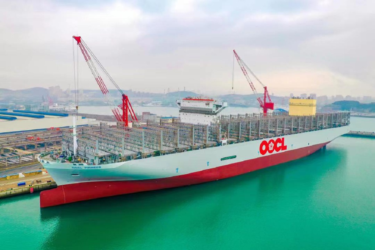 Αφιερωμένο στο λιμάνι του Πειραιά το νεότευκτο – μαμούθ container vessel της OOCL - e-Nautilia.gr | Το Ελληνικό Portal για την Ναυτιλία. Τελευταία νέα, άρθρα, Οπτικοακουστικό Υλικό