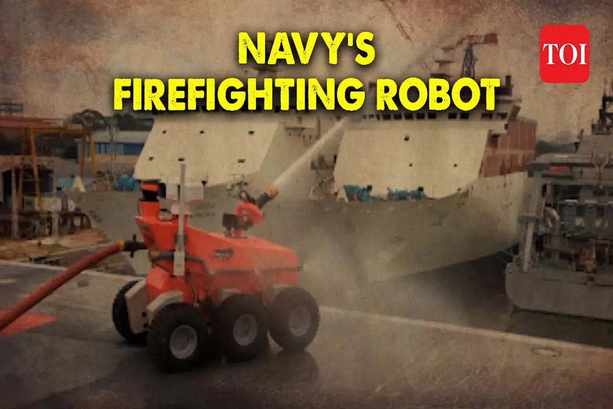 Ολοκληρώθηκαν οι δοκιμές του νέου ρομπότ κατάσβεσης πυρκαγιάς (video) - e-Nautilia.gr | Το Ελληνικό Portal για την Ναυτιλία. Τελευταία νέα, άρθρα, Οπτικοακουστικό Υλικό