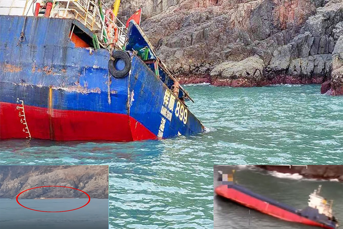 Φορτηγό πλοίο «φάντασμα» επικίνδυνο για τη ναυσιπλοΐα παρασύρθηκε και βυθίστηκε (video+photo) - e-Nautilia.gr | Το Ελληνικό Portal για την Ναυτιλία. Τελευταία νέα, άρθρα, Οπτικοακουστικό Υλικό