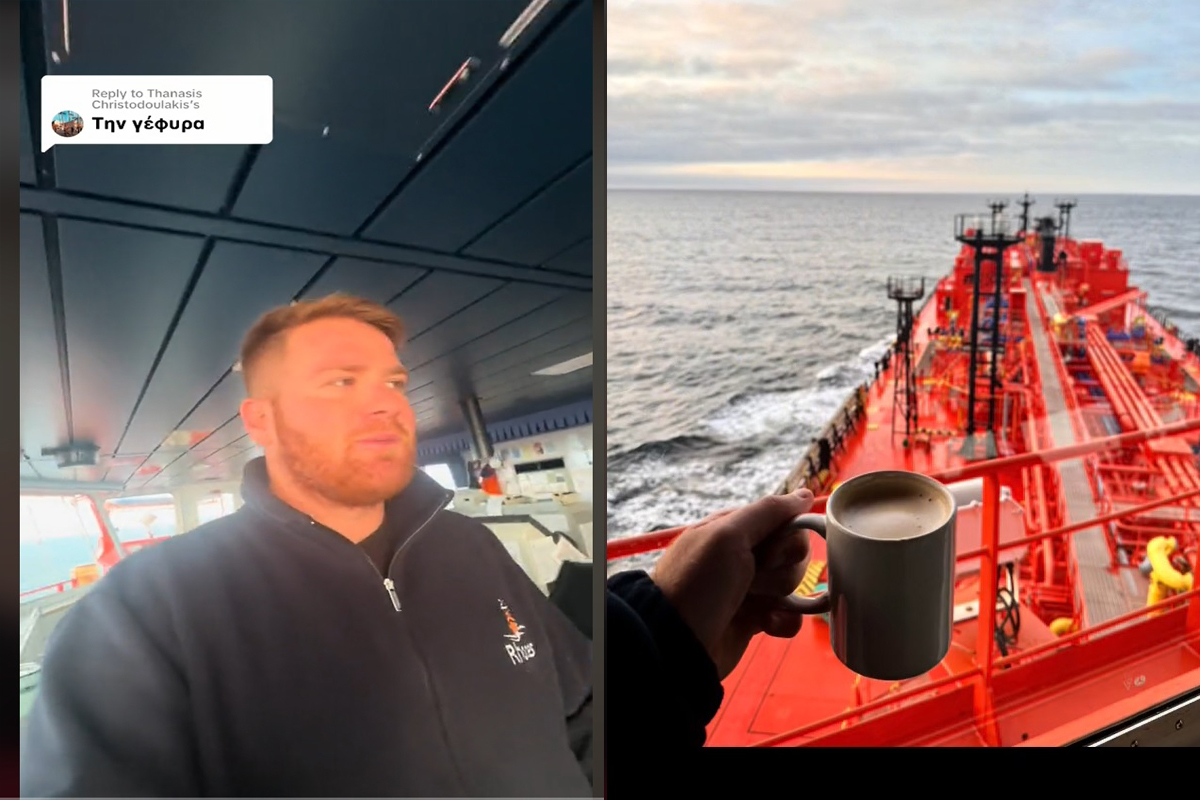 Σε πλοίο LPG του Χάρη Βαφιά ταξιδεύει ο πρώην «survivor» Τζέιμς Καφετζής! (video) - e-Nautilia.gr | Το Ελληνικό Portal για την Ναυτιλία. Τελευταία νέα, άρθρα, Οπτικοακουστικό Υλικό