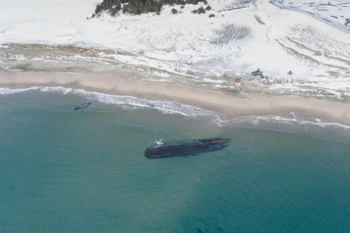 Μυστηριώδες ναυαγισμένο πλοίο του 19ου αιώνα ξεβράστηκε στις ακτές του Καναδά (video & photos) - e-Nautilia.gr | Το Ελληνικό Portal για την Ναυτιλία. Τελευταία νέα, άρθρα, Οπτικοακουστικό Υλικό