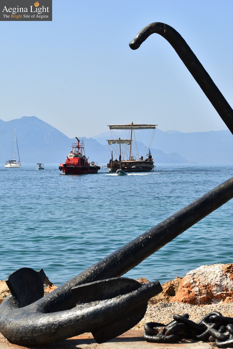 Η τριήρης για δεύτερη φορά στην σύγχρονη Αίγινα (photos)