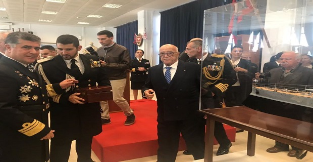 Tελετή αποκαλυπτηρίων ομοιώματος του θωρηκτού «ΓΕΩΡΓΙΟΣ ΑΒΕΡΩΦ»