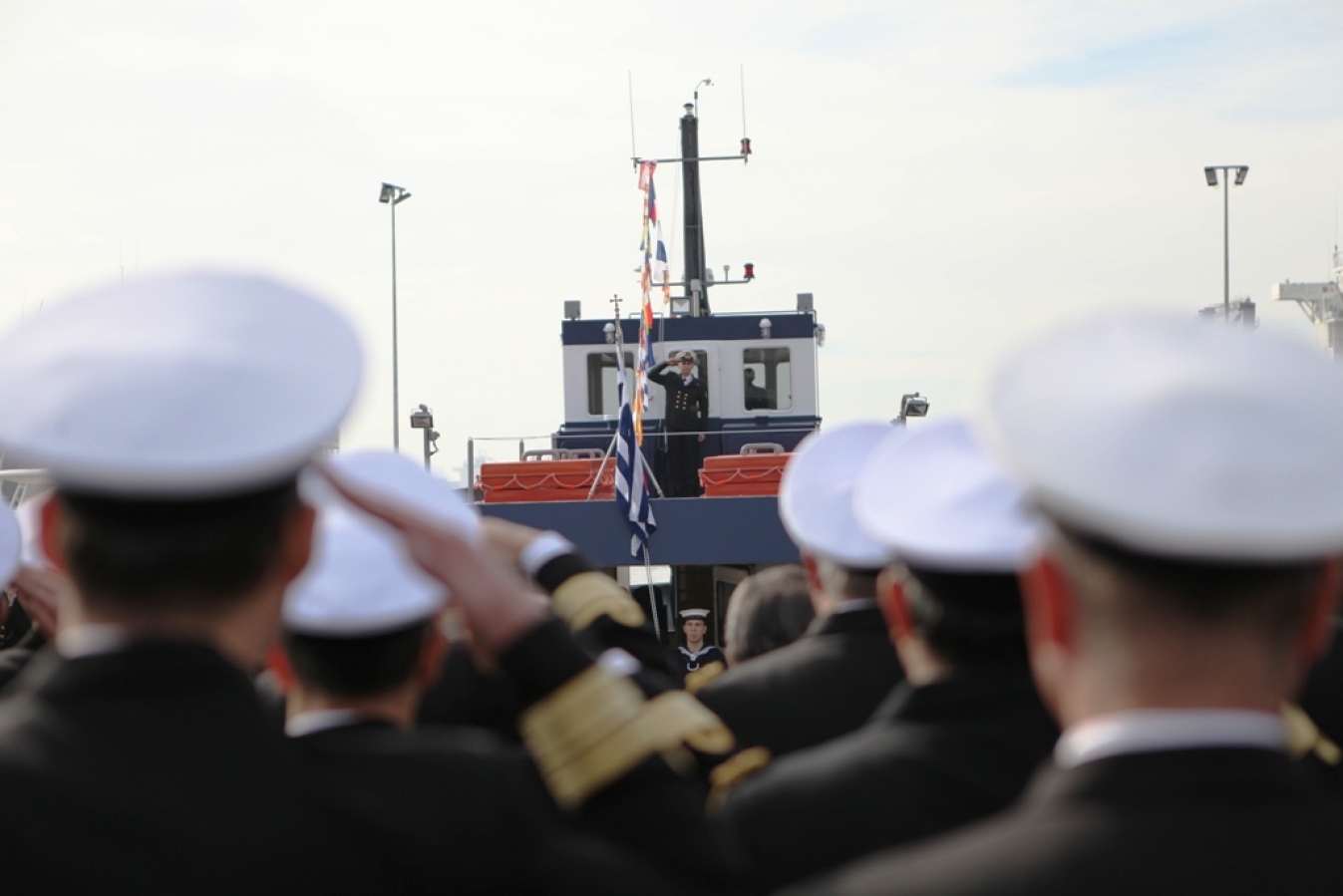 Τελετή Ονοματοδοσίας και Ένταξης Νέου Βοηθητικού Πλοίου «ΑΜΜΩΝΙΑΣ» [βίντεο+φωτο]