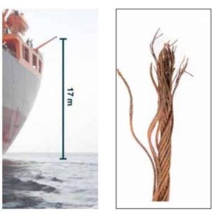 Αληθινό συμβάν: 3 μέλη του πληρώματος τραυματίστηκαν σοβαρά μετά από πτώση της σωσίβιας βάρκας κατά την στιγμή εκπαιδευτικού γυμνασίου