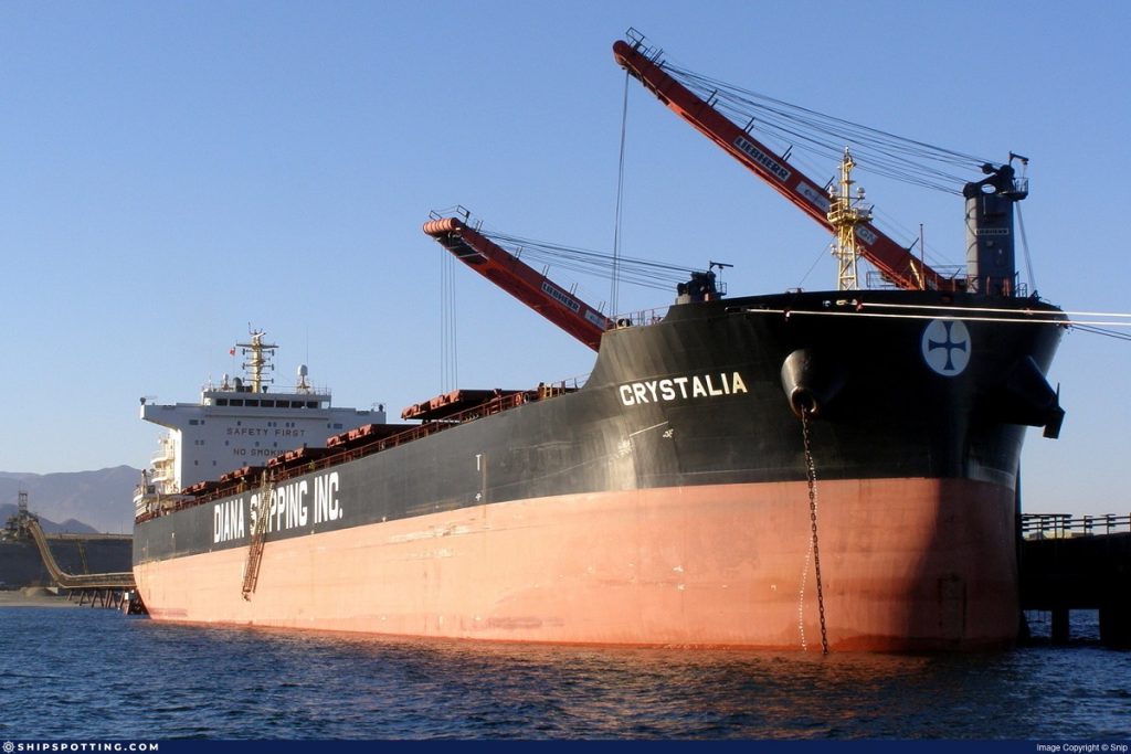 Diana Shipping: Χρονοναύλωσε ένα φορτηγό πλοίο ice-class panamax στην Louis Dreyfus
