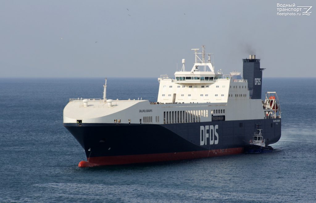 Πυρκαγιά στο Gallipoli Seaways ενώ μετέφερε οχήματα