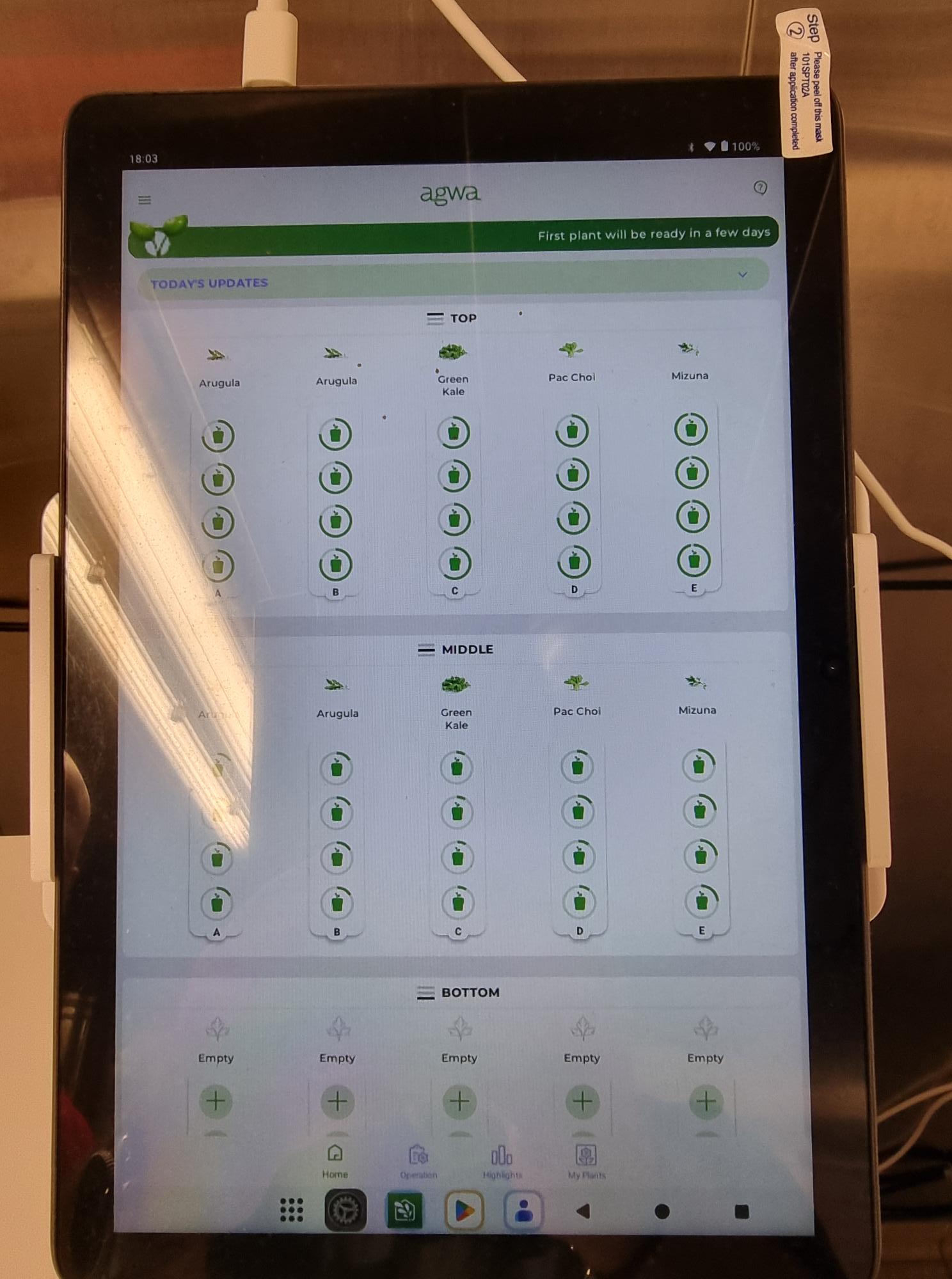 Η Capital καλλιεργεί λαχανικά στα πλοία της (photos) Η Capital καλλιεργεί λαχανικά στα πλοία της (photos)