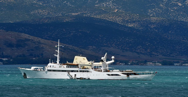 Στo Ναύπλιο η θρυλική θαλαμηγός «Χριστίνα» του Αριστοτέλη Ωνάση [βίντεο & φώτο]