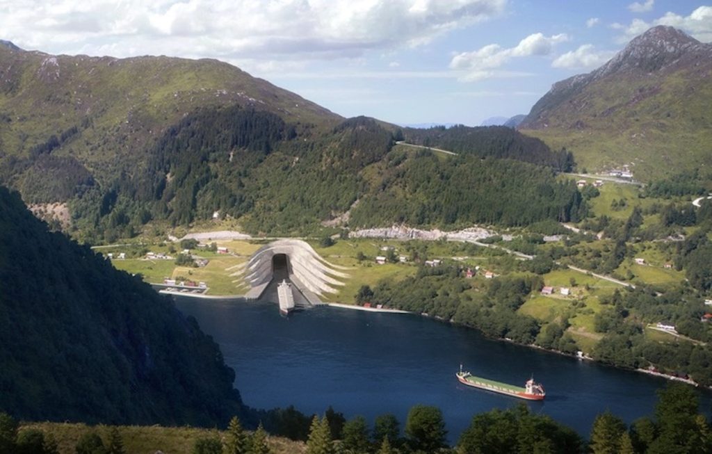 Η πρώτη σήραγγα πλοίων στον κόσμο κατασκευάζεται στη Νορβηγία