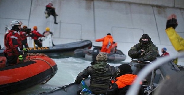 5 εκατομμυρια πρόστιμο στη Ρωσία για κατάσχεση ολλανδικού πλοίου της Greenpeace