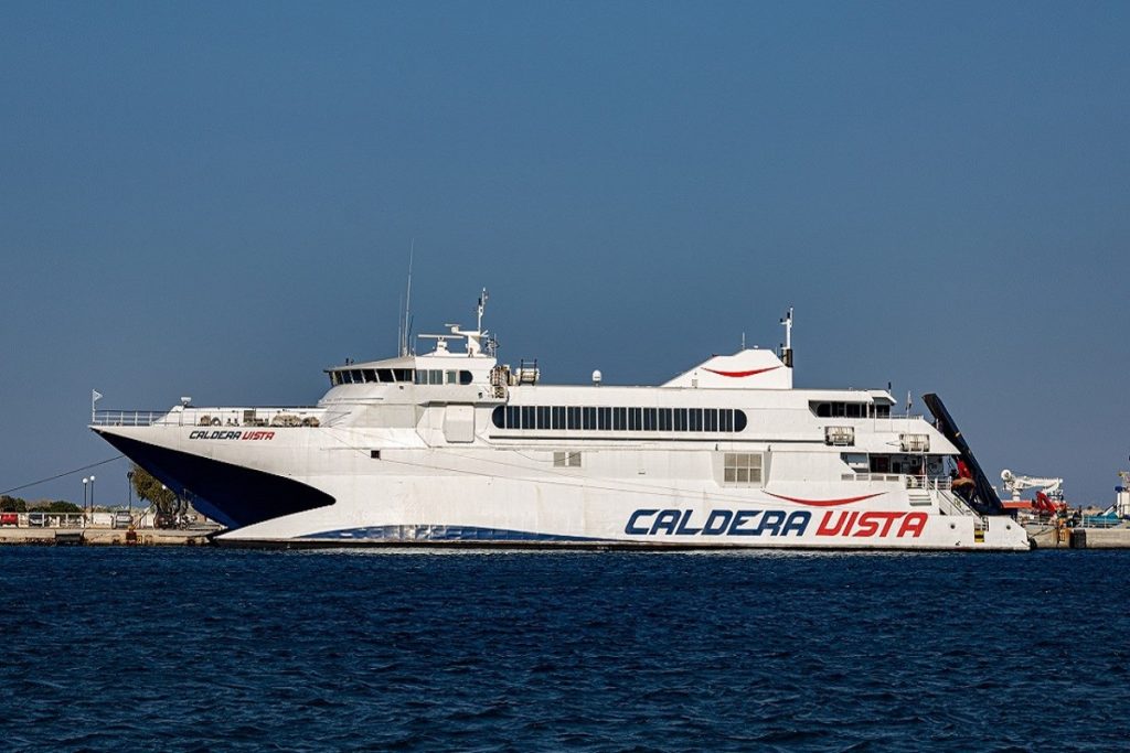 Πρόσκρουση του Caldera Vista στο λιμάνι της Σύρου