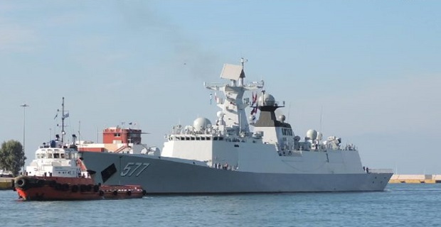 Στο λιμάνι του Πειραιά 3 κινεζικά πολεμικά πλοία [βίντεο]