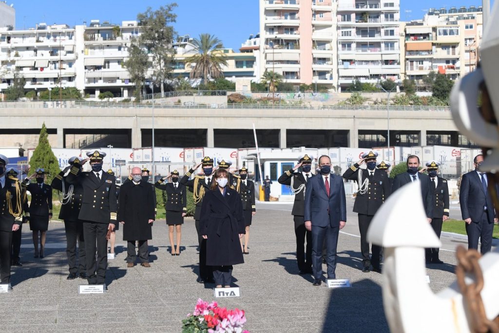Επίσκεψη της Προέδρου της Δημοκρατίας στο Υπουργείο Ναυτιλίας και Νησιωτικής Πολιτικής