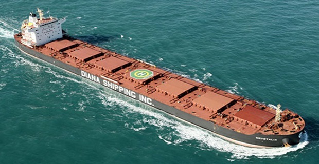 Η Diana Shipping ναύλωσε το Crystalia στην Glencore
