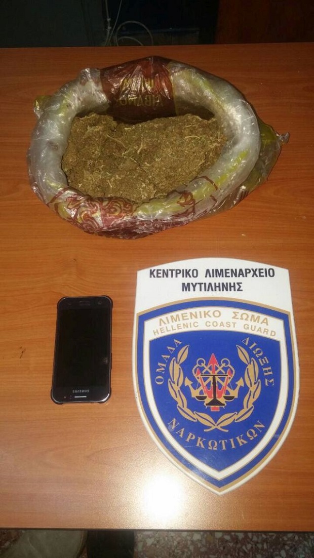 Σύλληψη αλλοδαπού για ναρκωτικά στη Μυτιλήνη [pics]