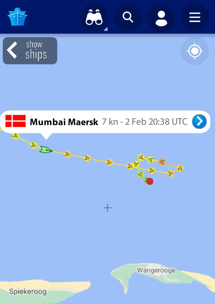 Τελευταία ενημέρωση: Επανάπλευσε το γιγαντιαίο πλοίο της Maersk που προσάραξε στη Βόρεια Θάλασσα (ΦΩΤΟ)