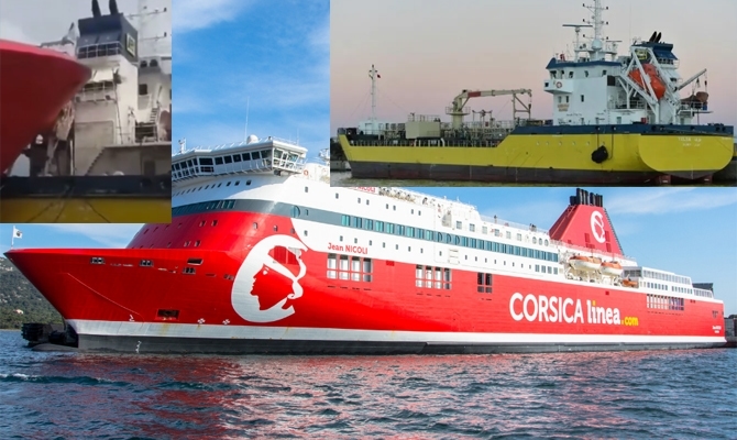 Σύγκρουση επιβατηγού με δεξαμενόπλοιο στο λιμάνι του Αλγερίου (video)