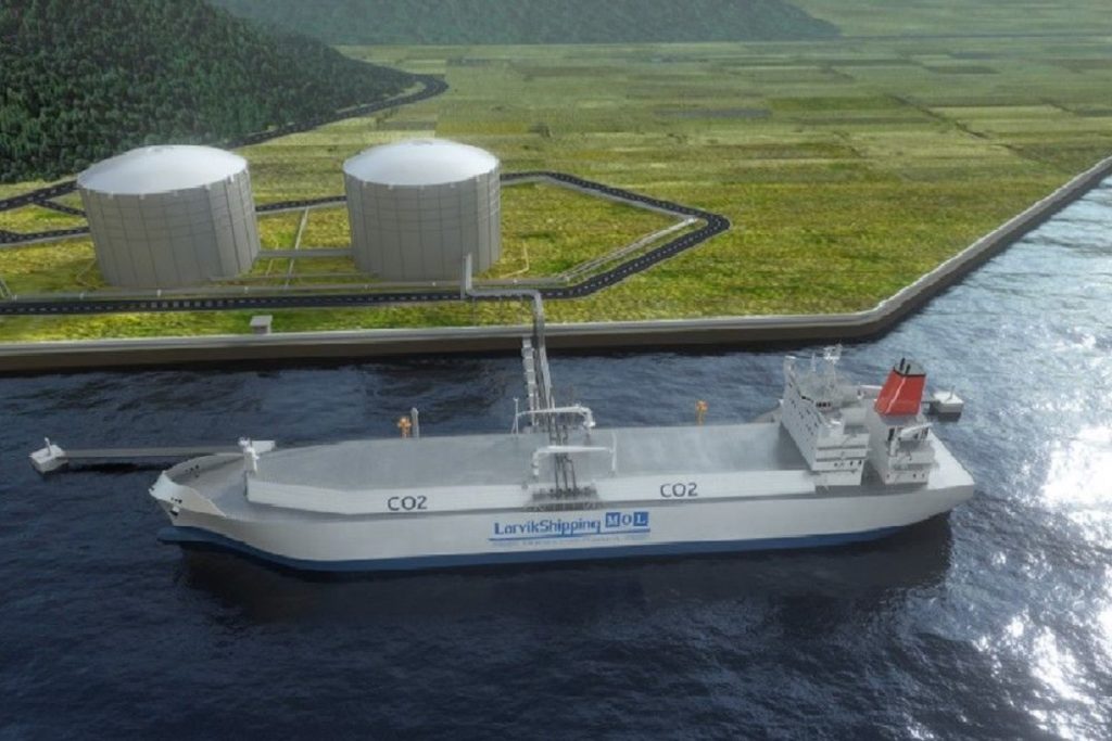 MOL: Γεύση από τα μελλοντικά πλοία μεταφοράς CO2