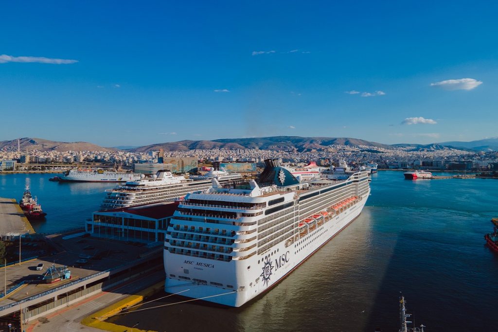 Η MSC Cruises κάνει τον Πειραιά λιμάνι βάσης του νέου πλοίου της για το καλοκαίρι του 2023