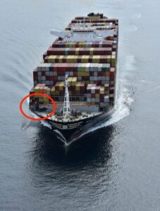 Πυρκαγιά ξέσπασε στο μέγα πλοίο μεταφοράς εμπορευματοκιβωτίων MSC TERESA