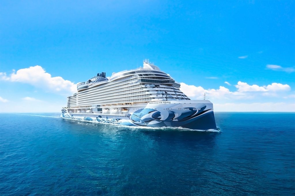Ένα εντυπωσιακό και πρωτότυπο κρουαζιερόπλοιο παραδόθηκε στη Norwegian Cruise Line
