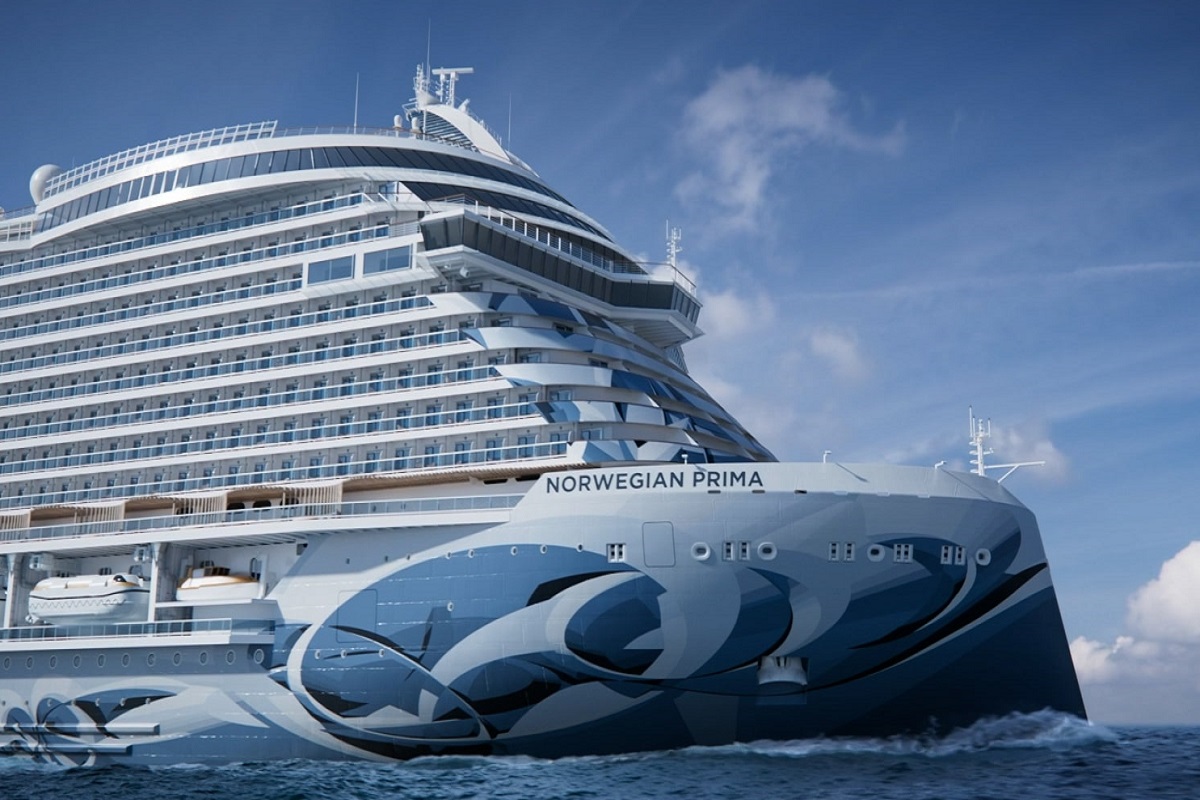Ένα εντυπωσιακό και πρωτότυπο κρουαζιερόπλοιο παραδόθηκε στη Norwegian Cruise Line