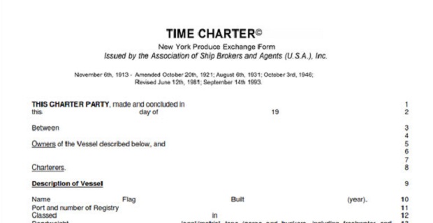 Ναυτιλιακό σεμινάριο με θέμα TIME CHARTER PARTIES