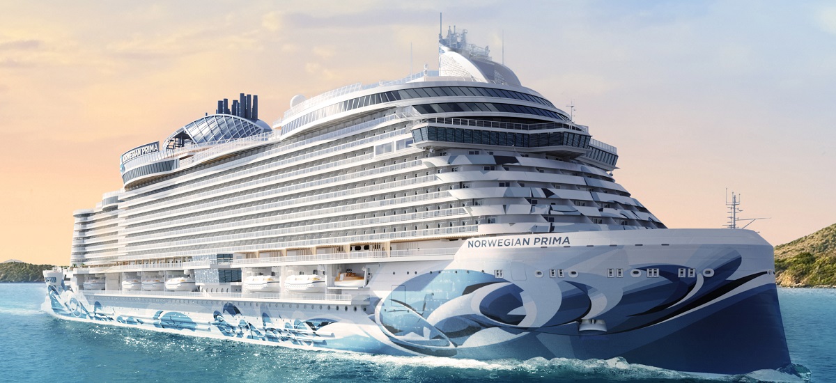 Ένα εντυπωσιακό και πρωτότυπο κρουαζιερόπλοιο παραδόθηκε στη Norwegian Cruise Line