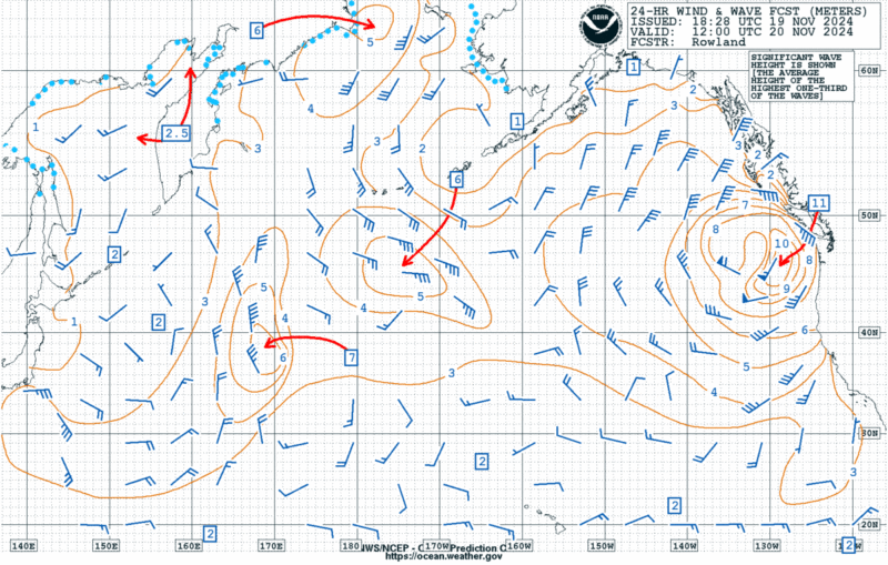 Κυκλώνας με κύματα «θηρία» ύψους 11 μέτρων δημιουργεί επικίνδυνες συνθήκες για τους ναυτικούς (Βίντεο+Φωτο)