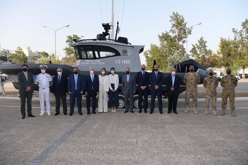 Εντάχθηκαν στον στόλο του Λιμενικού Σώματος τα 4 τελευταία υπερσύγχρονα ταχύπλοα περιπολικά σκάφη, χορηγία της ΣΥΝ-ΕΝΩΣΙΣ (photo)