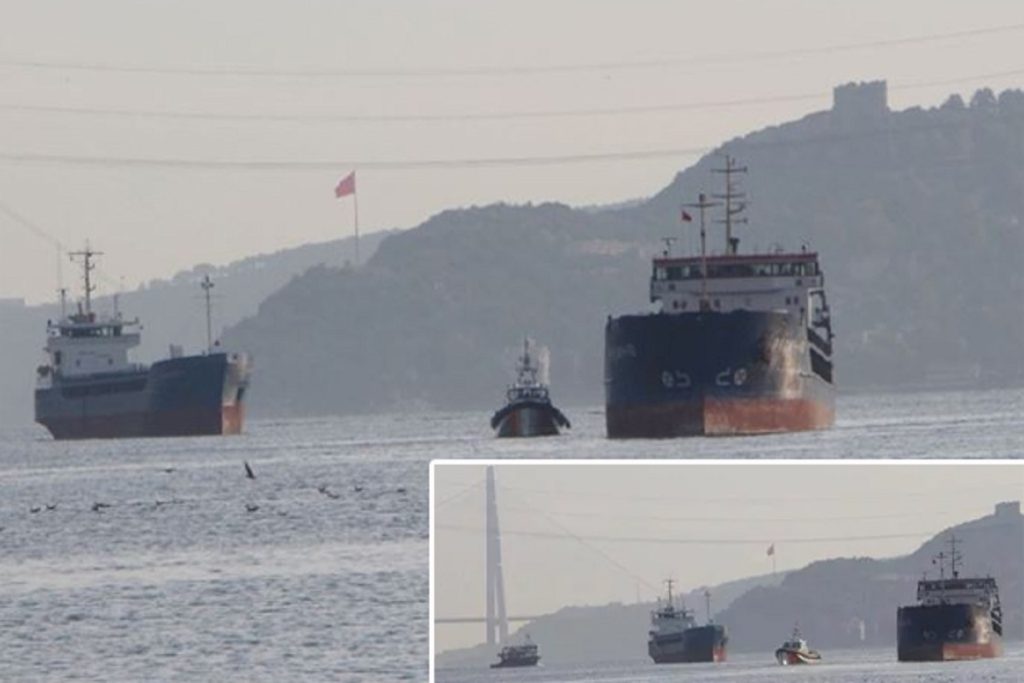 Σύγκρουση Τούρκικου και Ρώσικου πλοίο στο Βόσπορο (photos)