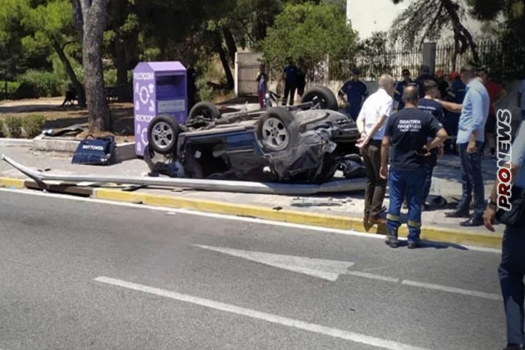 Νεκρός υποπλοίαρχος του Πολεμικού Ναυτικού σε τροχαίο στη Λεωφόρο Μαραθώνος