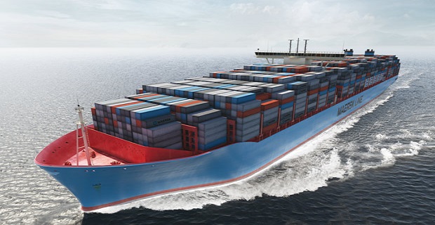 Triple E container ship