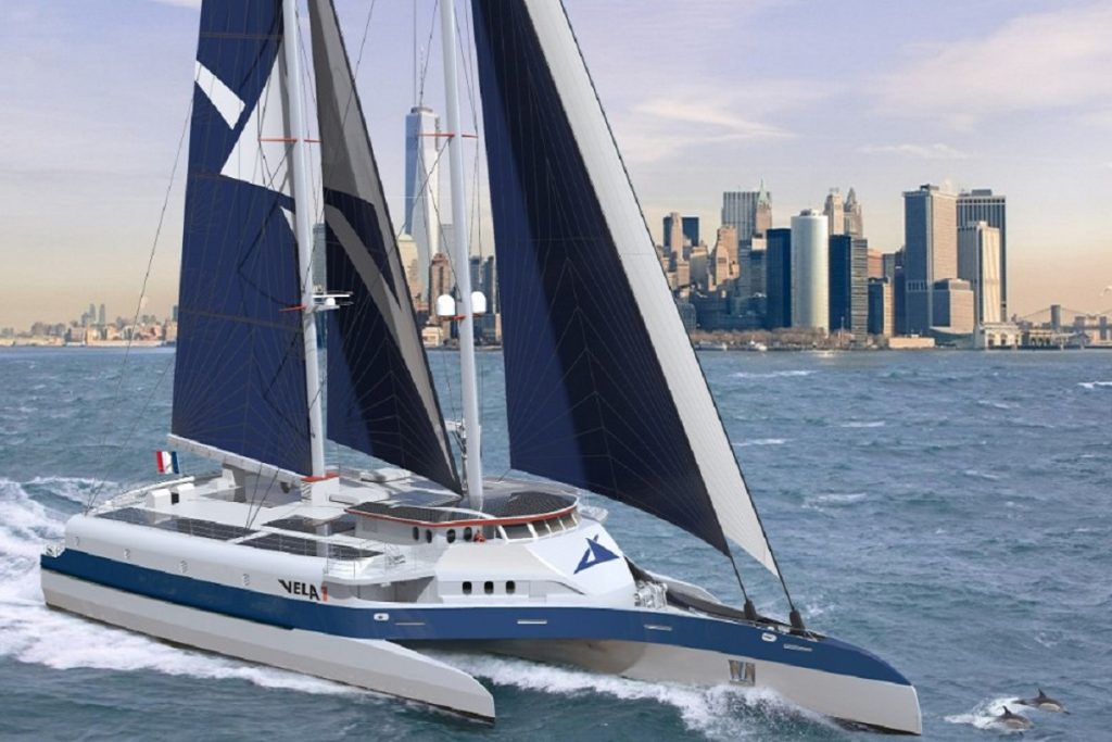 Αποκαλύφθηκε το εντυπωσιακό ιστιοφόρο trimaran φορτηγό πλοίο!