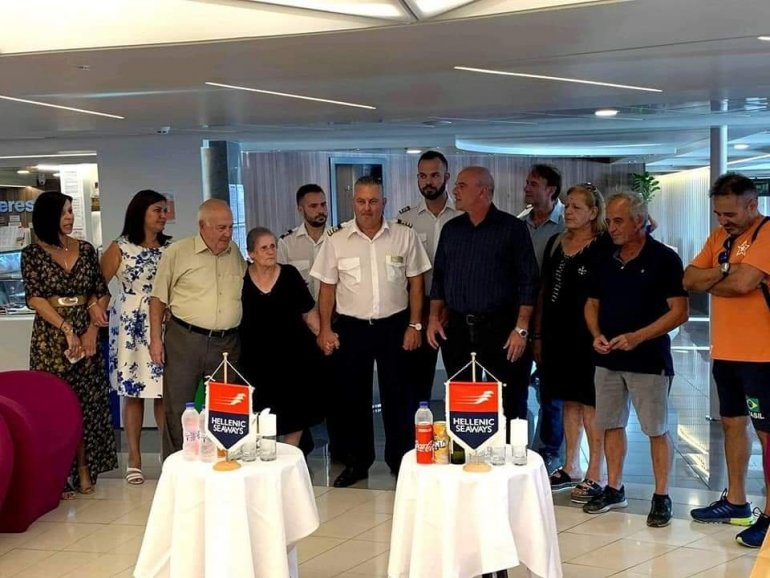 Οι Ψαριανοί βράβευσαν τον καπ. Γιώργο Αρβανίτη