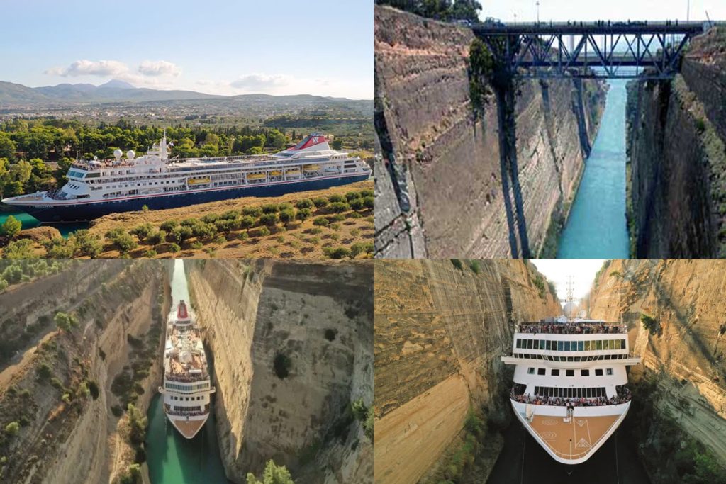 Fred. Olsen: Νέο ρεκόρ διέλευσης μέσω του ισθμού της Κορίνθου