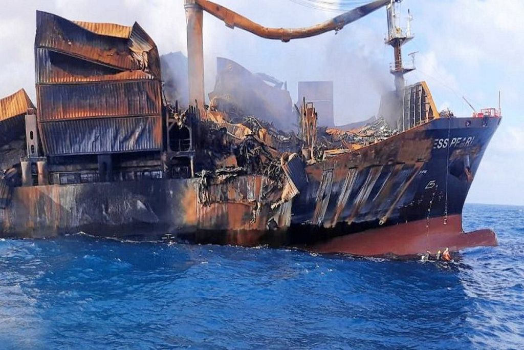 Ναυάγιο X-Press Pearl: Πράσινο φως για να επιστρέψουν σπίτι τους οι τέσσερις ναυτικοί που κρατούνταν στη Σρι Λάνκα