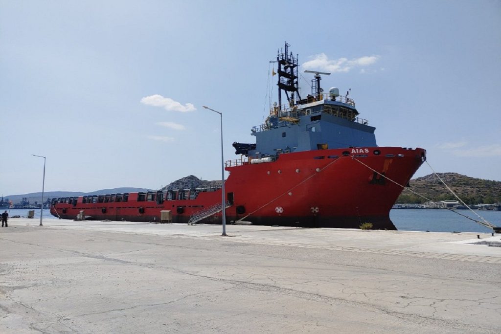 Στο ναύσταθμο Σαλαμίνας κατέπλευσε το πλοίο «Αίας»