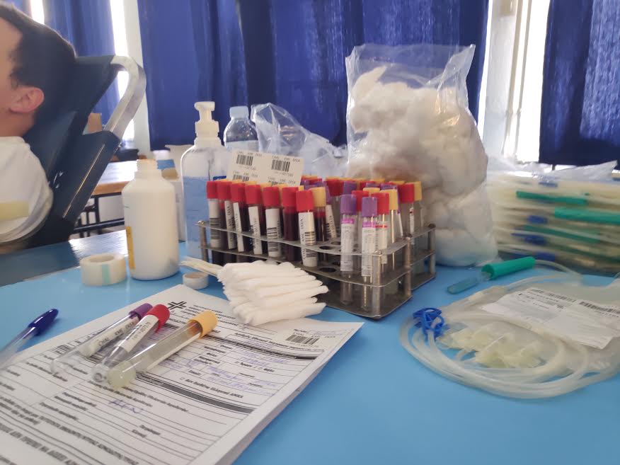 Εθελοντική αιμοδοσία από τους σπουδαστές της ΑΕΝ Κύμης [φωτο]