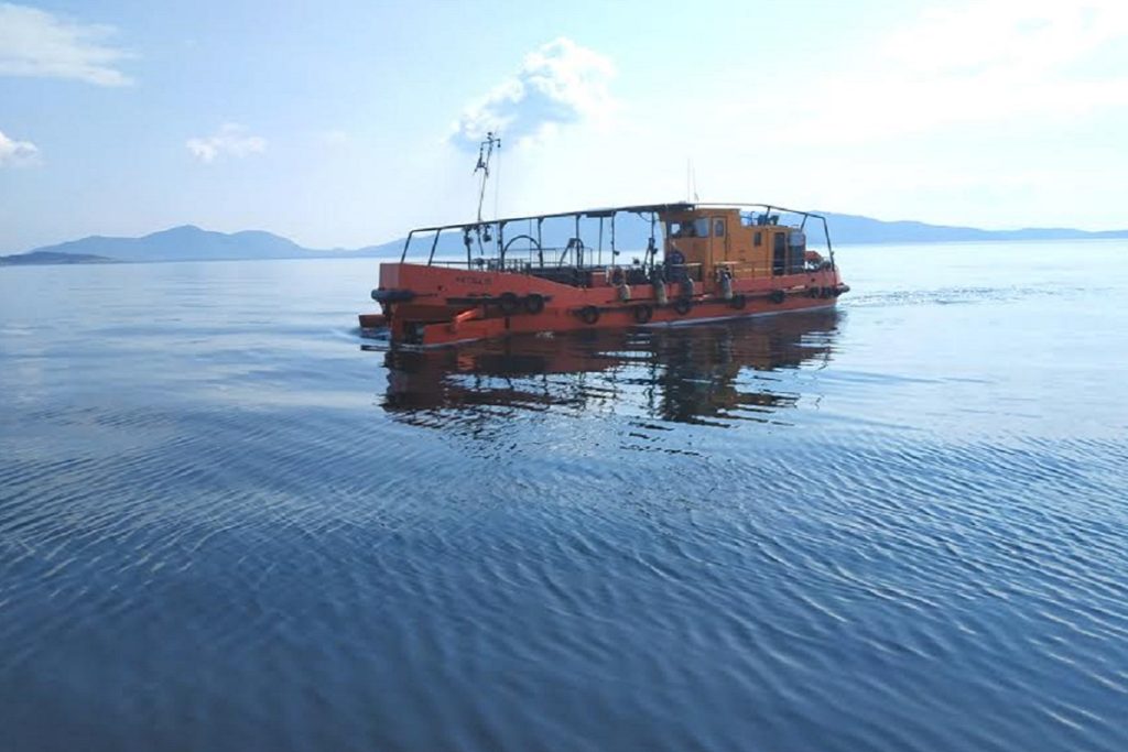 Ο.Λ.Ε.: Μόνιμα πλέον στην Ελευσίνα το αντιρρυπαντικό σκάφος ΑΚΤΑΙΑ
