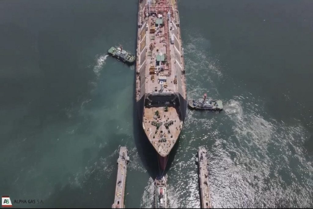 Alpha Gas: Καθελκύστηκε το νεότευκτο LNG Carrier «Energy Endurance»