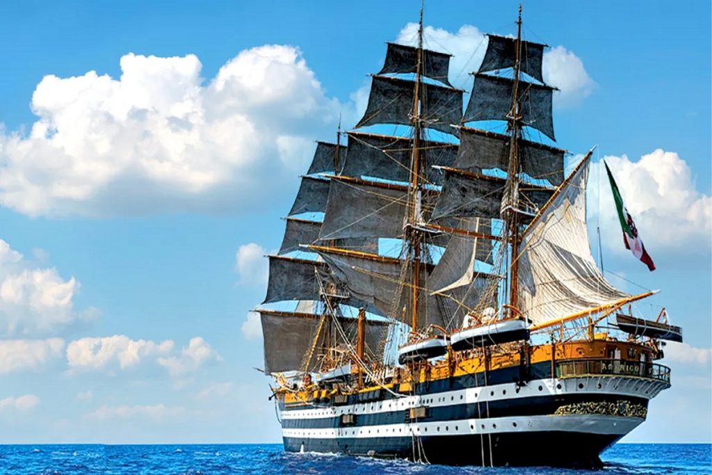 Amerigo Vespucci: Ένα από τα ομορφότερα πλοία στον κόσμο θα ταξιδεύσει σε 5 ηπείρους