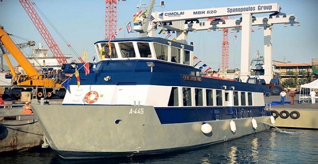 Τελετή ονοματοδοσίας και ένταξης νέου βοηθητικού πλοίου βάσεως (ΒΒ) ''ΑΝΤΙΓΟΝΙΣ''