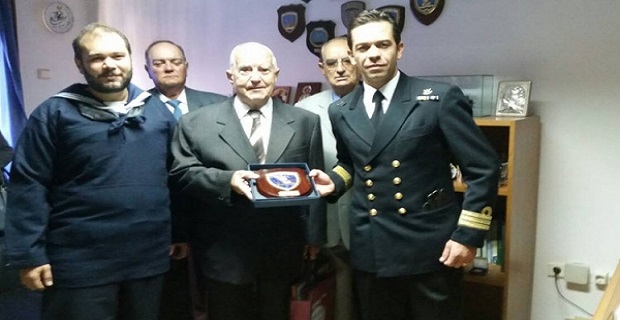 Τελετή βράβευσης του Βετεράνου Ναύτη Αντωνίου Μαυράκη